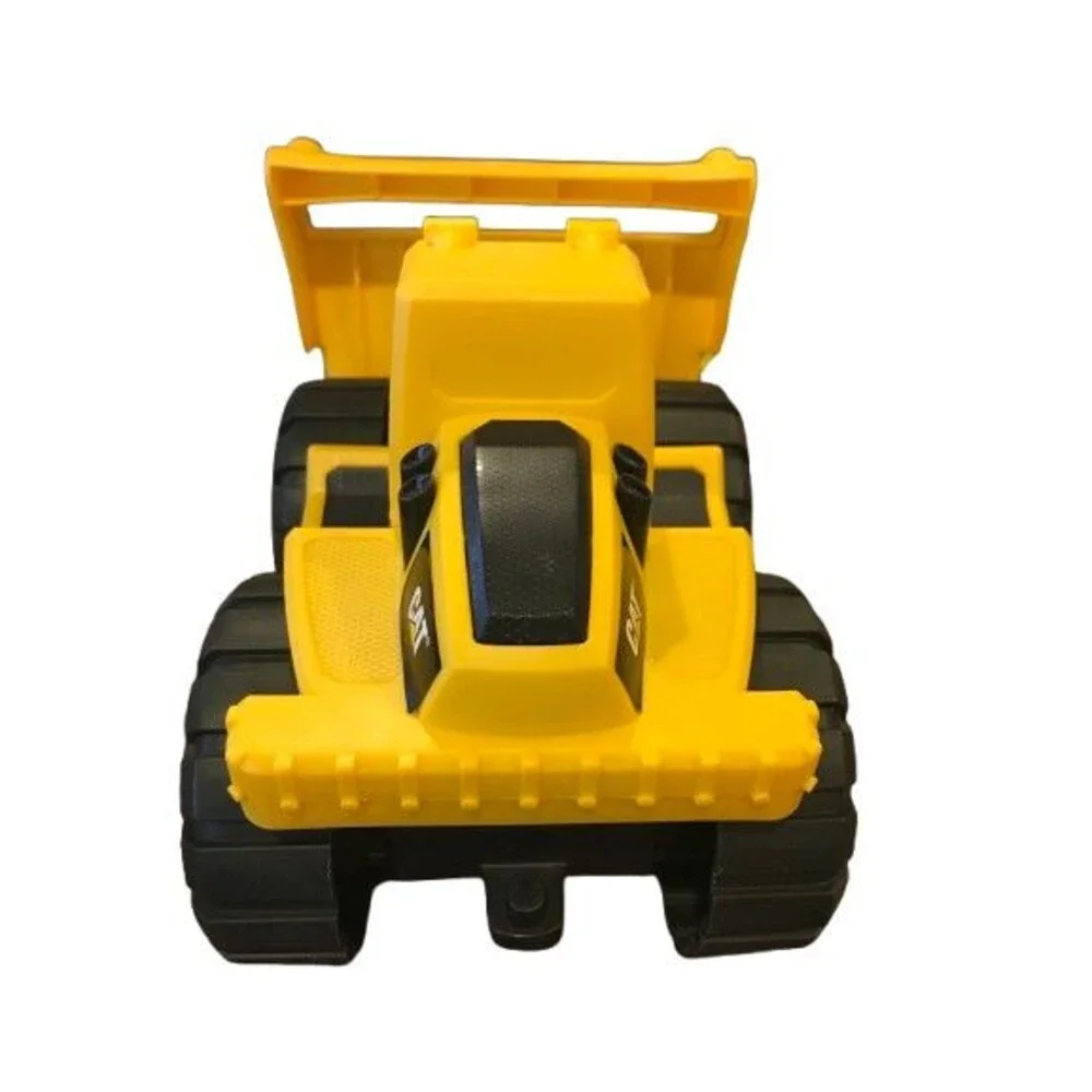 BULLDOZER • Caterpillar CAT Tough Tracks Construction Toy Yellow 7